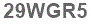 The text to enter in the texbox below is: 29WGR5