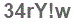 The text to enter in the texbox below is: 34rY!w