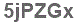 The text to enter in the texbox below is: 5jPZGx