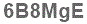 The text to enter in the texbox below is: 6B8MgE