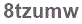 The text to enter in the texbox below is: 8tzumw