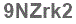 The text to enter in the texbox below is: 9NZrk2