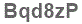 The text to enter in the texbox below is: Bqd8zP