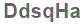 The text to enter in the texbox below is: DdsqHa