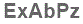 The text to enter in the texbox below is: ExAbPz