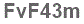 The text to enter in the texbox below is: FvF43m