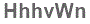 The text to enter in the texbox below is: HhhvWn