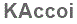 The text to enter in the texbox below is: KAccoi