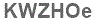 The text to enter in the texbox below is: KWZHOe