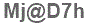The text to enter in the texbox below is: Mj@D7h