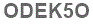 The text to enter in the texbox below is: ODEK5O