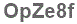 The text to enter in the texbox below is: OpZe8f