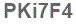 The text to enter in the texbox below is: PKi7F4