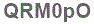 The text to enter in the texbox below is: QRM0pO