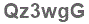 The text to enter in the texbox below is: Qz3wgG