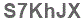 The text to enter in the texbox below is: S7KhJX