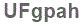 The text to enter in the texbox below is: UFgpah