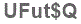 The text to enter in the texbox below is: UFut$Q