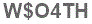 The text to enter in the texbox below is: W$O4TH