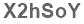 The text to enter in the texbox below is: X2hSoY