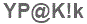 The text to enter in the texbox below is: YP@K!k