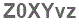 The text to enter in the texbox below is: Z0XYvz
