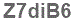 The text to enter in the texbox below is: Z7diB6