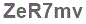 The text to enter in the texbox below is: ZeR7mv