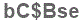 The text to enter in the texbox below is: bC$Bse