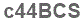 The text to enter in the texbox below is: c44BCS