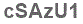 The text to enter in the texbox below is: cSAzU1