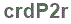 The text to enter in the texbox below is: crdP2r