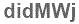 The text to enter in the texbox below is: didMWj