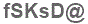 The text to enter in the texbox below is: fSKsD@