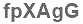 The text to enter in the texbox below is: fpXAgG