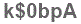 The text to enter in the texbox below is: k$0bpA