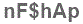 The text to enter in the texbox below is: nF$hAp