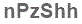 The text to enter in the texbox below is: nPzShh