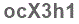 The text to enter in the texbox below is: ocX3h1