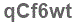 The text to enter in the texbox below is: qCf6wt
