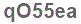 The text to enter in the texbox below is: qO55ea