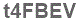 The text to enter in the texbox below is: t4FBEV