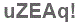 The text to enter in the texbox below is: uZEAq!