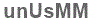 The text to enter in the texbox below is: unUsMM