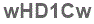 The text to enter in the texbox below is: wHD1Cw