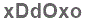 The text to enter in the texbox below is: xDdOxo