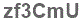 The text to enter in the texbox below is: zf3CmU